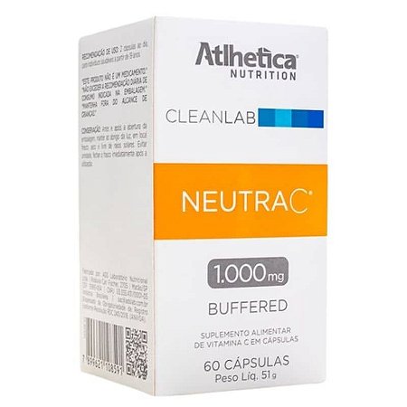 Neutra C 1.000mg Buffered  (60caps) Atlhetica Nutrition
