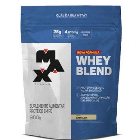 Whey Blend Refil (900g) Max Titanium