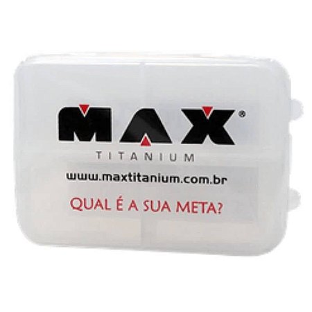 Porta Capsulas 4 Comprimidos Max Nutrition