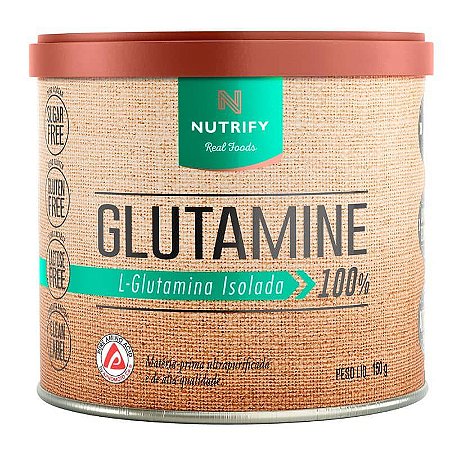Glutamina Isolada (150g) Nutrify