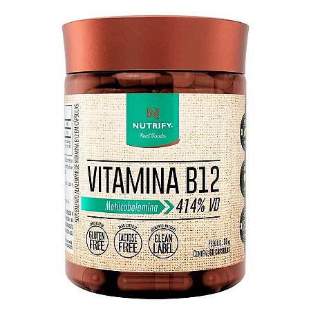 Vitamina B12 (60 caps) Nutrify