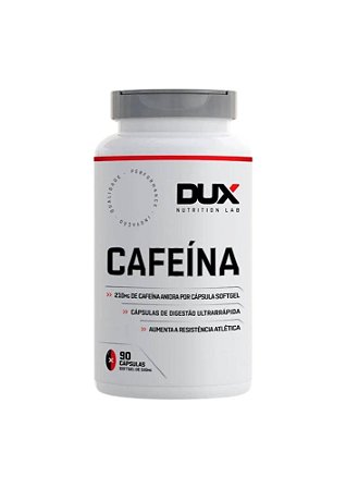 Cafeína Anidra (90 Caps) Dux Nutrition