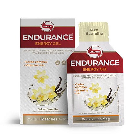 Endurance Energy gel (12 sachês de 30g) Vitafor