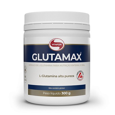 Glutamax 100% Glutamina Isolada (300g) Vitafor