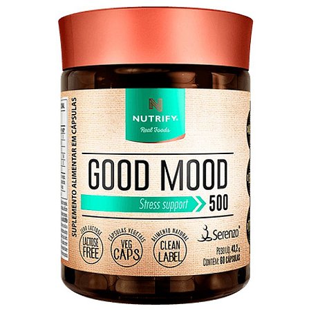 Good Mood Suporte ao Estresse (60 Caps) Nutrify