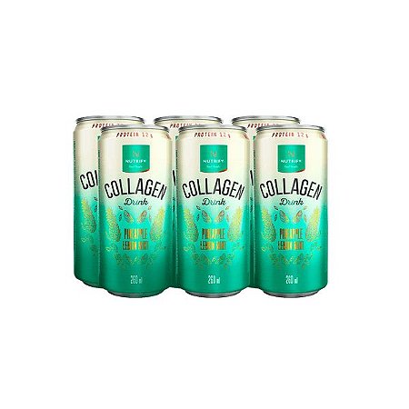 Colágeno Hidrolisado Collagen Drink (Pack c/ 6un de 260ml) Nutrify