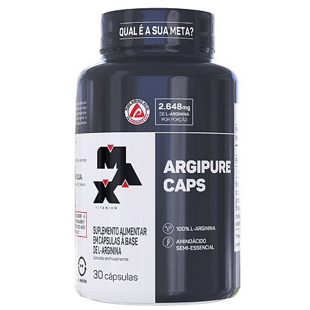 Argipure 100% L-Arginina (30 caps) - Max Titanium