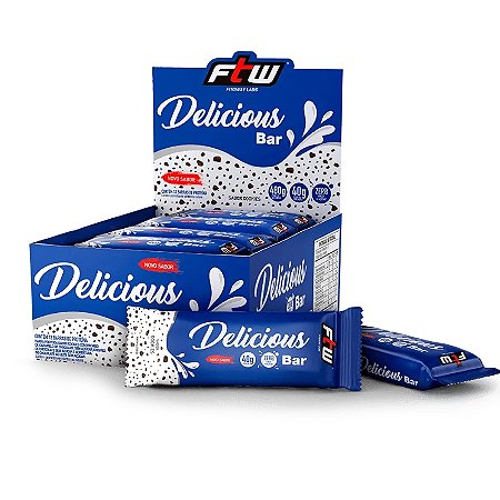 Delicious Bar (Caixa c/12un de 40g) FTW