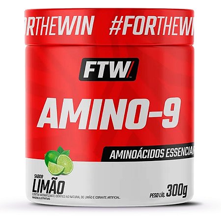 Amino 9 aminoácidos essenciais (300g) FTW
