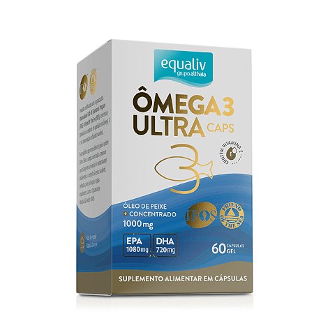 Ômega 3 Ultra Conentrado (60 Caps) Equaliv