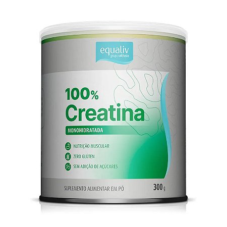 Creatina 100% Pura Monohidratada (300g) Equaliv