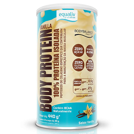 Body Protein 100% Proteína Isolada Equaliv