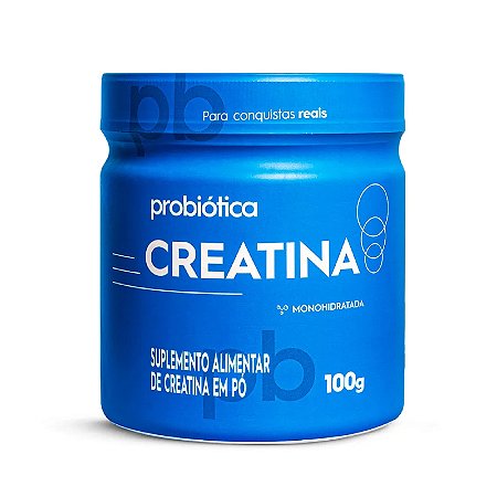 Creatina Monohidratada Pura (100g) Probiótica