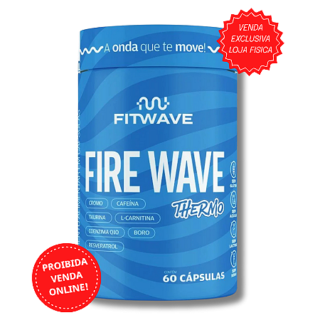 Termogênico Fire Wave Thermo (60 Caps) FitWave