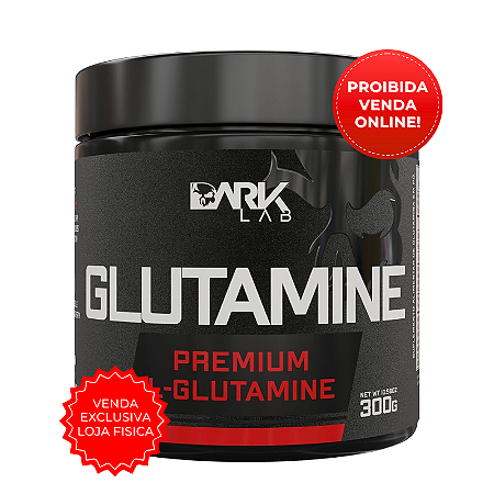 Glutamina 100% Pure (300g) Dark Lab