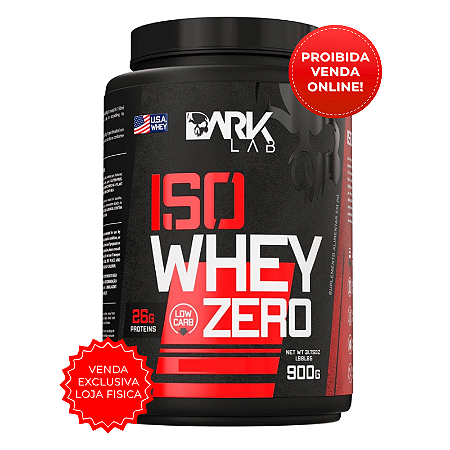 Iso Whey Zero Proteína Isolada (900g) Dark lab