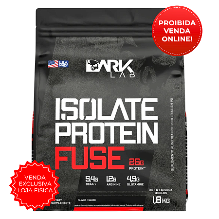 Proteína Isolate Protein Fuse (1800g) Dark lab