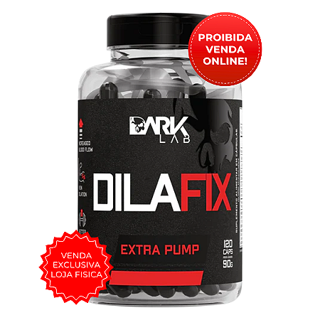 Vasodilatador Dilafix Extra Pump (120 Caps) Dark Lab
