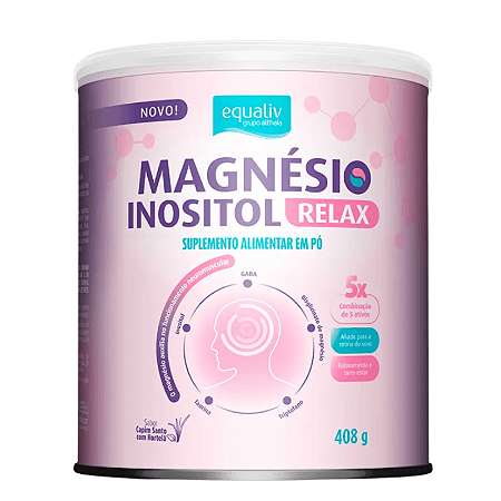 Magnésio Inositol Relax Gaba (408g) Equaliv
