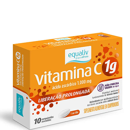 Vitamina C 1000mg (10 Caps) Equaliv