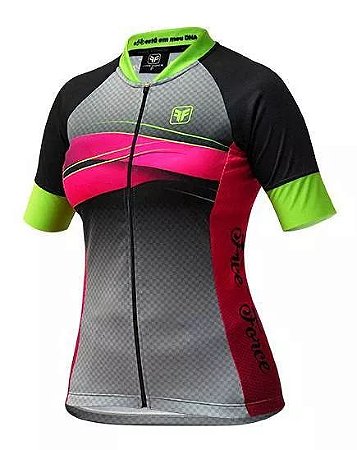 camisa ciclismo feminina free force