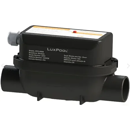 Aquecedor Elétrico para Piscina Tholz Luxpool 220V com Painel de Controle