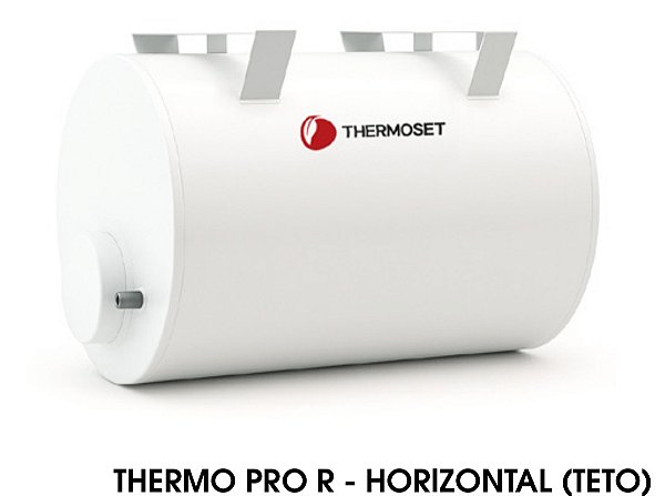 AQUECEDOR DE ACUMULAÇÃO THERMOSET PRO R ELÉTRICO HORIZONTAL ALTA PRESSÃO 50 LITROS INTERNO EM COBRE