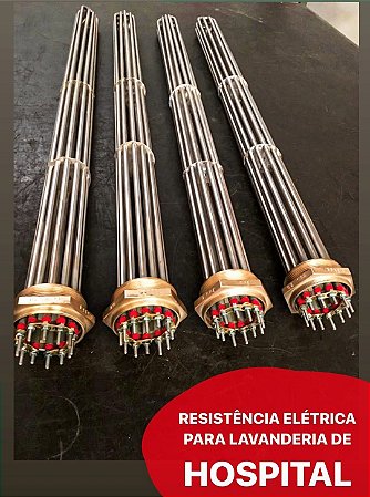 RESISTENCIA ELÉTRICA PARA LAVANDERIA HOSPITAL