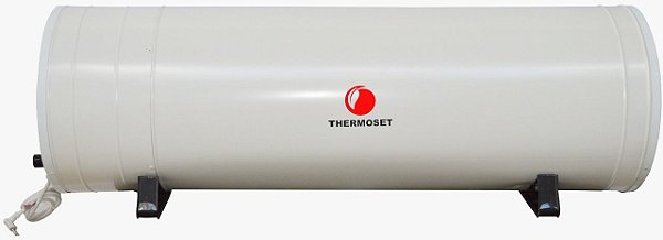 RESERVATORIO THERMOSET COBRE 100LITROS HORIZONTAL 2000W 220V ALTA PRESSÃO