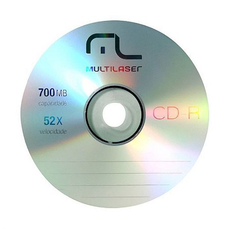 CD-R VIRGEM 80 700MB C/ ENVELOPE MULTILASER