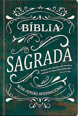 BIBLIA SAGRADA NVI TECIDO VERDE