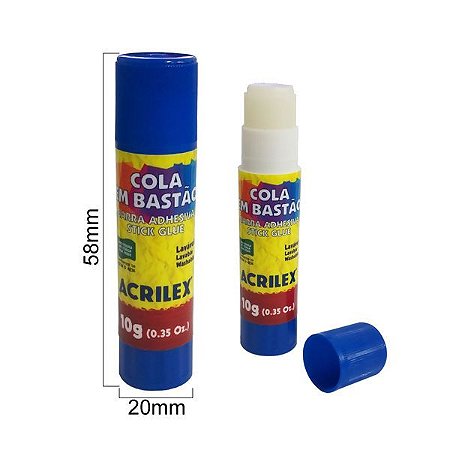 COLA BASTAO ACRILEX 10GR