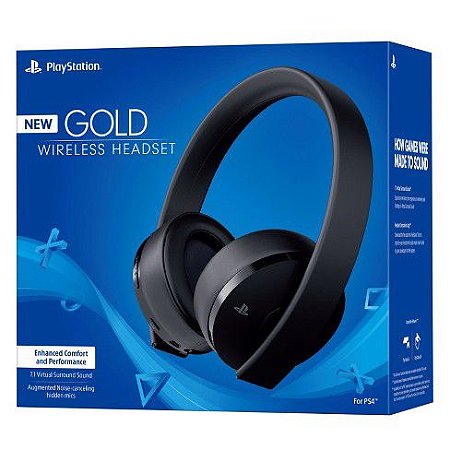Fone ps4 gold wireless Clearance