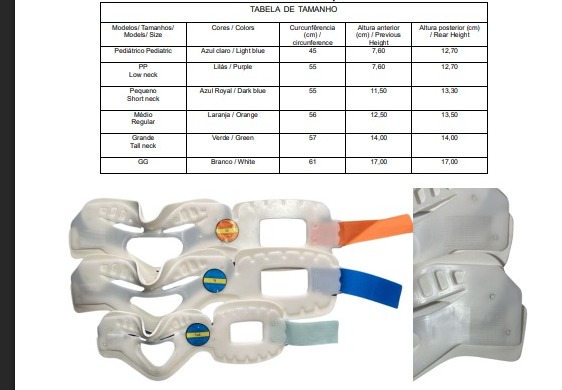 COLAR CERVICAL MODELO: CC 1,5