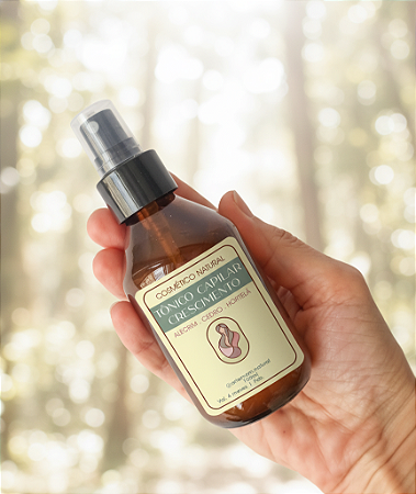 Tônico Capilar Natural para Crescimento