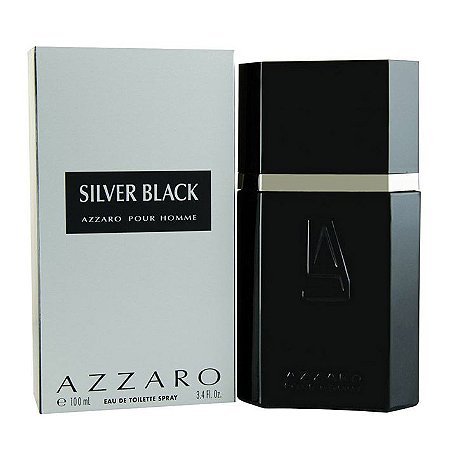 Azzaro Silver Black Pour Homme EDT Masculino (100ml)