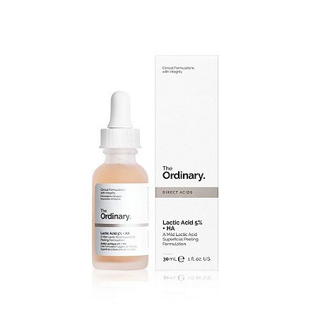 Lactic Acid 5% + HA - The Ordinary - (30ml)
