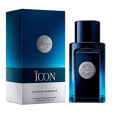 Perfume The Icon Antônio Banderas EDT (50 ml)