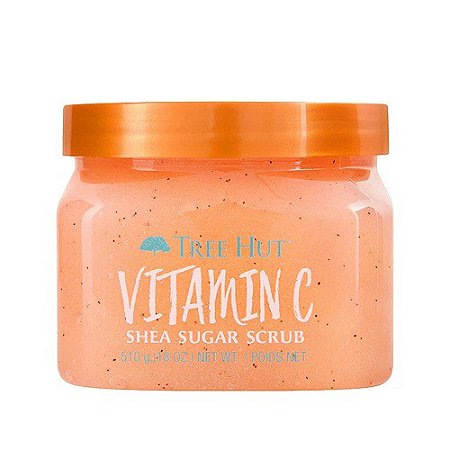 Tree Hut Vitamina C Açúcar de Karité Esfoliante Corporal Esfoliante e Hidratante (510g)