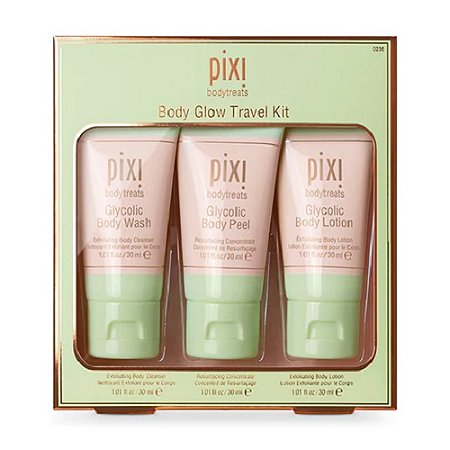 Kit de viagem do corpo Glow