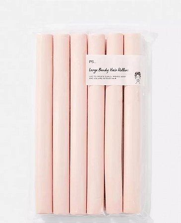 Rolos de cabelo grandes Bendy