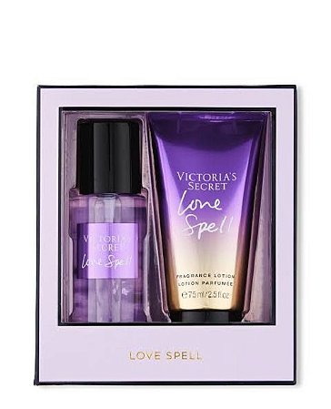 Victoria's Secret Kit Love Spell - Body Splash (75ml) + Body Lotion (75ml)