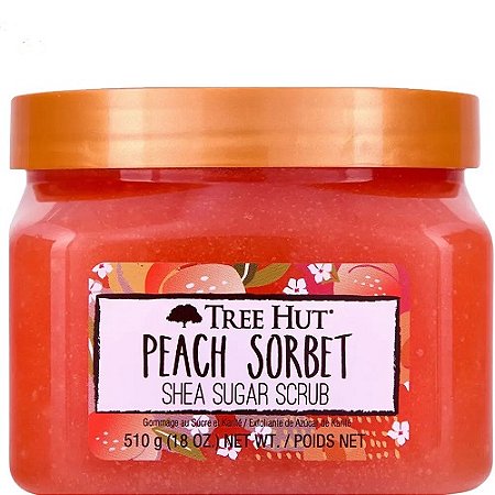 Tree Hut Peach Sorbet Shea Sugar Scrub (510g)