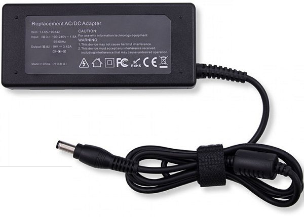 Fonte Carregador Para Notebook Philco 15A-P443LM | 19V 3.42A 65W Pino 5.5 X 2.5 MM