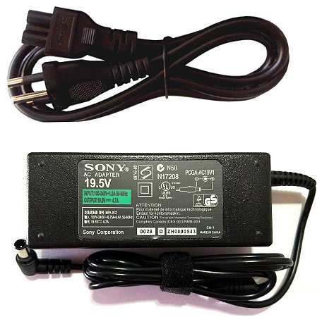 Fonte Compatível Com Notebook Sony Vaio VPC-CW1S1E/W