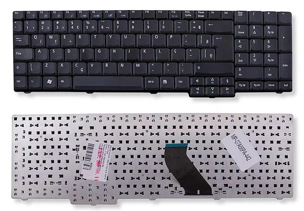 Teclado Para Notebook Acer Extensa 7220 7320 7520 7700 7720 | Preto ABNT2