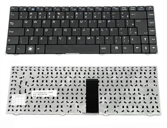 Teclado Para Notebook Itautec Infoway A7420 | Preto ABNT2