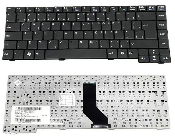 Teclado Para Notebook LG C400 A410 MP-09M26PA-9201 ABNT2