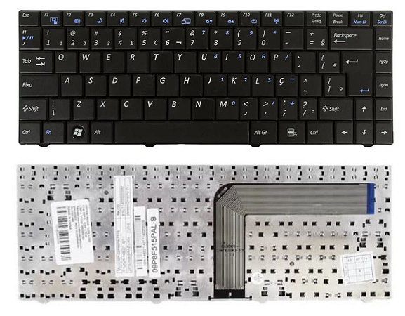 Teclado Para Notebook Positivo Unique 60 65 66 68 SIM 340 360