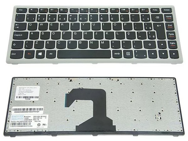 Teclado Para Notebook Lenovo S400-80A10003BR